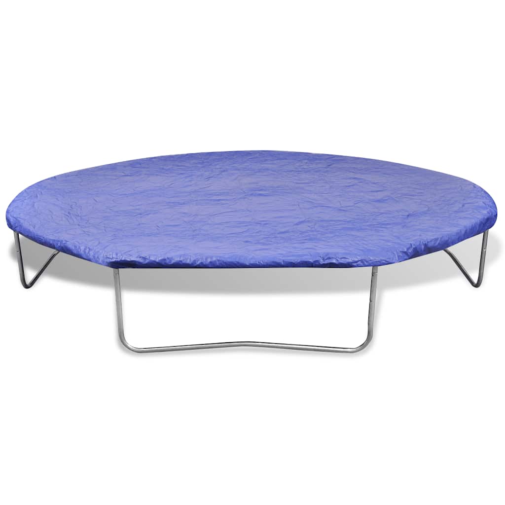 vidaXL Five Piece Trampoline Set 4.57 m - Black and Blue