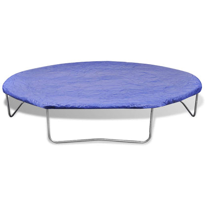 vidaXL Five Piece Trampoline Set 4.57 m - Black and Blue