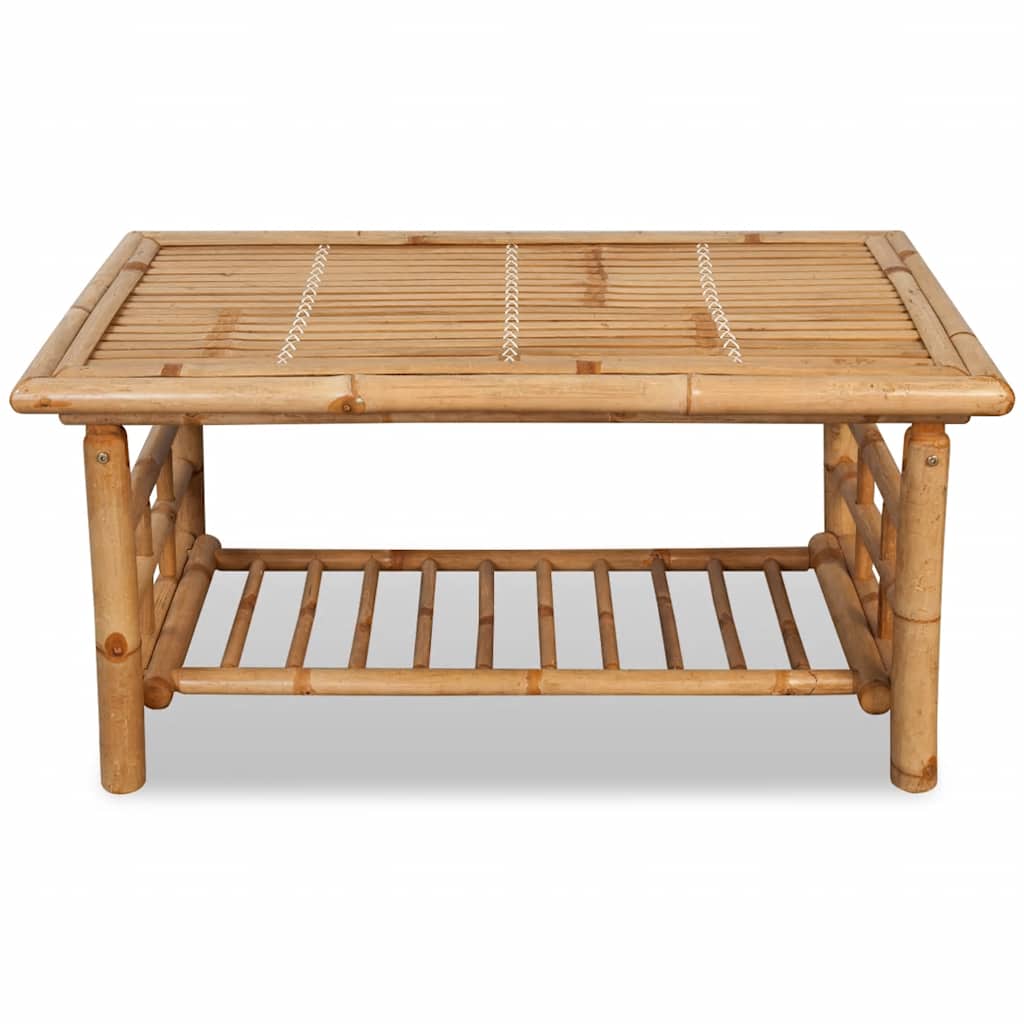 vidaXL Coffee Table Bamboo 90x50x45 cm - Brown