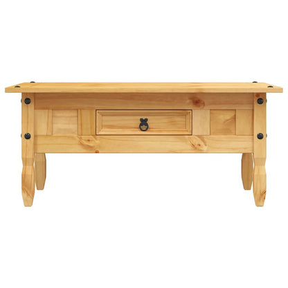 vidaXL Coffee Table Mexican Pine Corona Range 100x55x44 cm - Brown