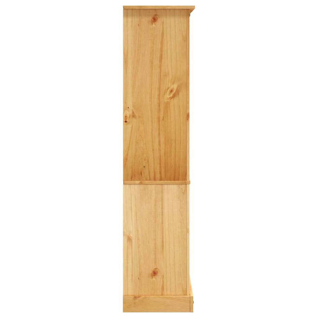 vidaXL 5-Tier Bookcase Mexican Pine Corona Range 80x40x170 cm - Brown