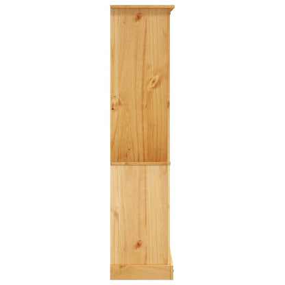 vidaXL 5-Tier Bookcase Mexican Pine Corona Range 80x40x170 cm - Brown