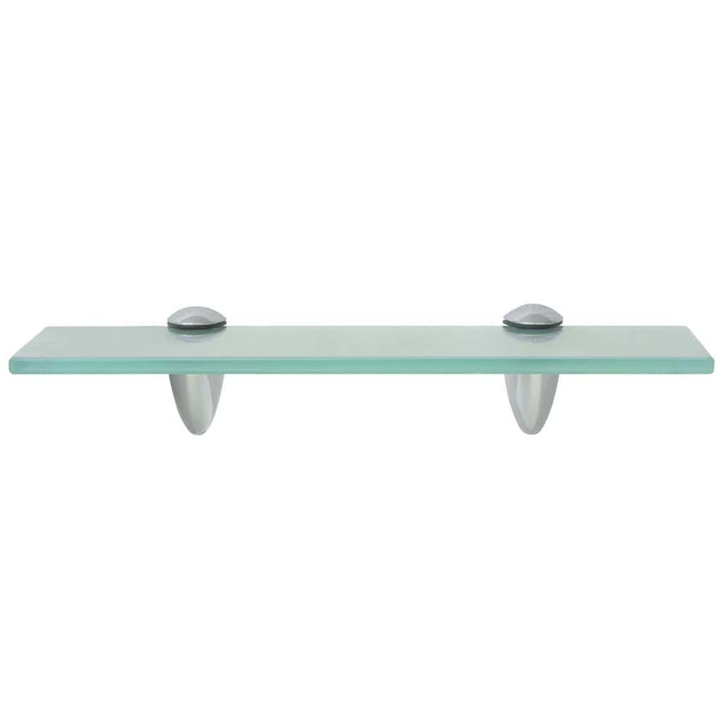 243754 vidaXL Floating Shelf Glass 30x10 cm 8 mm - Transpart - 30 x 10 x 0.8 cm