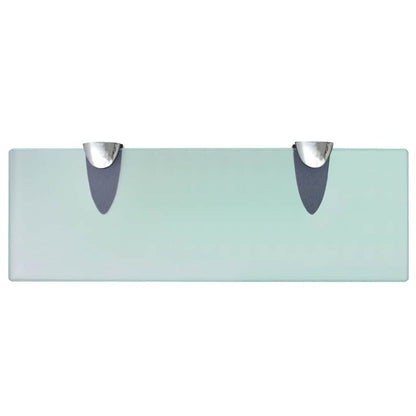 243754 vidaXL Floating Shelf Glass 30x10 cm 8 mm - Transpart - 30 x 10 x 0.8 cm