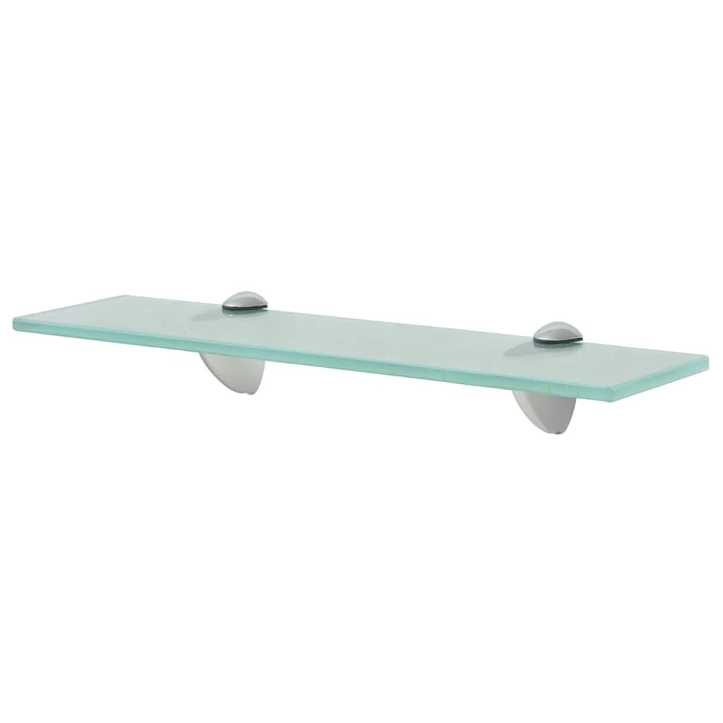 vidaXL Floating Shelf Glass 40x10 cm 8 mm - Transpart - 40 x 10 x 0.8 cm