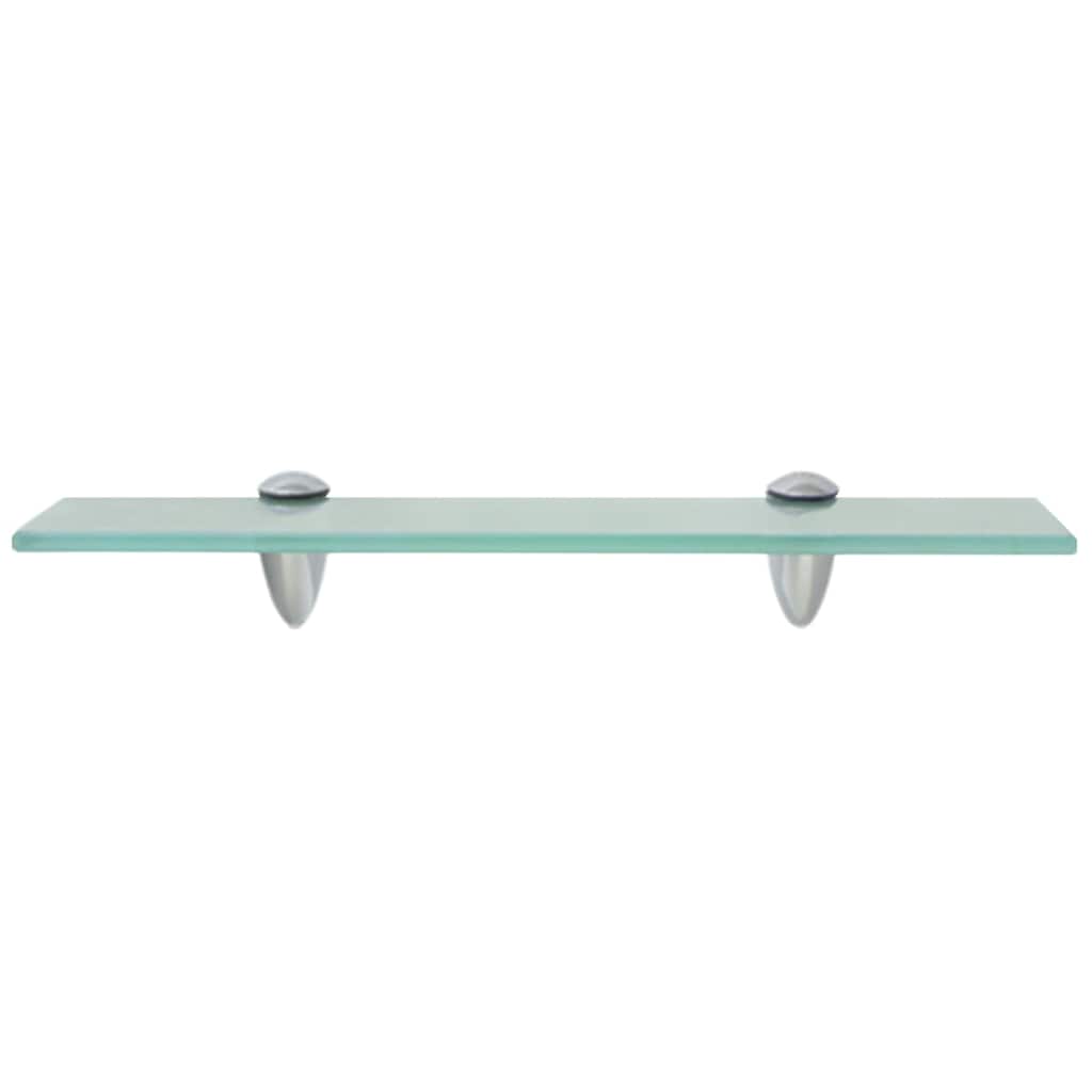vidaXL Floating Shelf Glass 40x10 cm 8 mm - Transpart - 40 x 10 x 0.8 cm