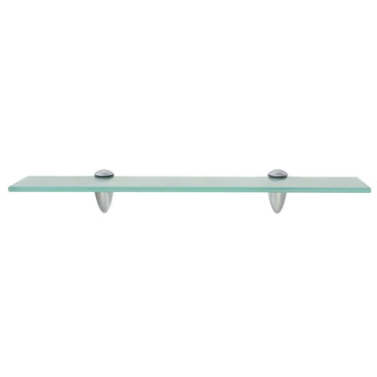243756 vidaXL Floating Shelf Glass 50x10 cm 8 mm - Transpart - 50 x 10 x 0.8 cm