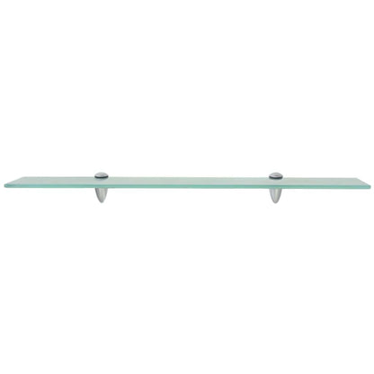 243758 vidaXL Floating Shelf Glass 70x10 cm 8 mm - Transpart - 70 x 10 x 0.8 cm