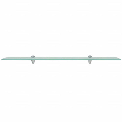 243759 vidaXL Floating Shelf Glass 80x10 cm 8 mm - Transpart - 80 x 10 x 0.8 cm