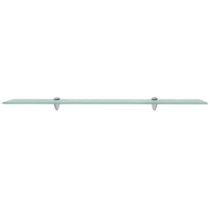 243760 vidaXL Floating Shelf Glass 90x10 cm 8 mm - Transpart - 90 x 10 x 0.8 cm