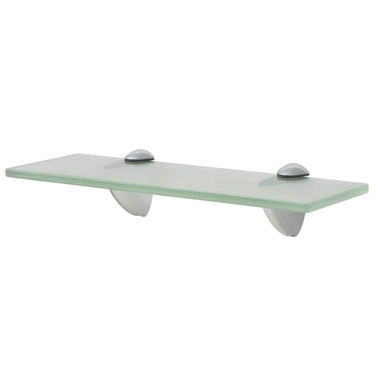 243770 vidaXL Floating Shelf Glass 30x10 cm 8 mm - Transpart - 30 x 10 x 0.8 cm