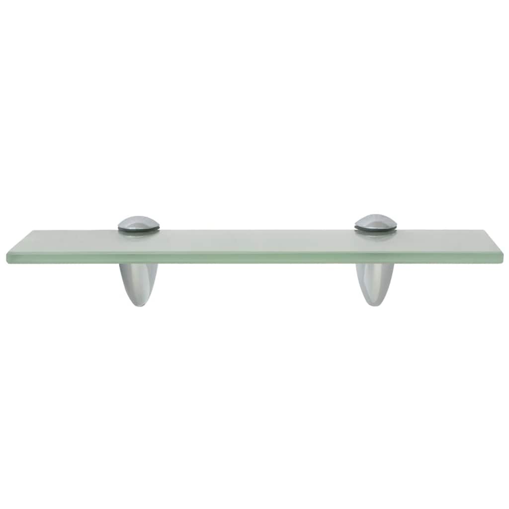 243770 vidaXL Floating Shelf Glass 30x10 cm 8 mm - Transpart - 30 x 10 x 0.8 cm