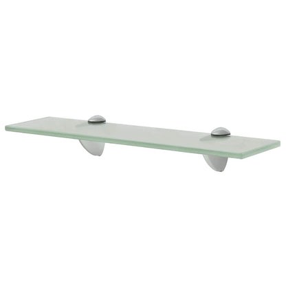 243771 vidaXL Floating Shelf Glass 40x10 cm 8 mm - Transpart - 40 x 10 x 0.8 cm