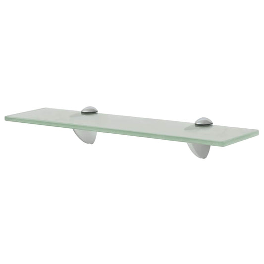 243771 vidaXL Floating Shelf Glass 40x10 cm 8 mm - Transpart - 40 x 10 x 0.8 cm