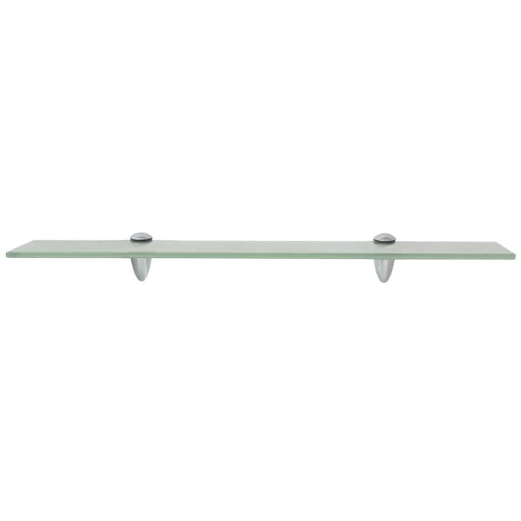 243773 vidaXL Floating Shelf Glass 60x10 cm 8 mm - Transpart - 60 x 10 x 0.8 cm
