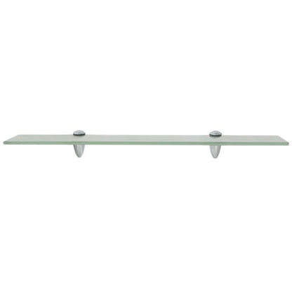 243773 vidaXL Floating Shelf Glass 60x10 cm 8 mm - Transpart - 60 x 10 x 0.8 cm