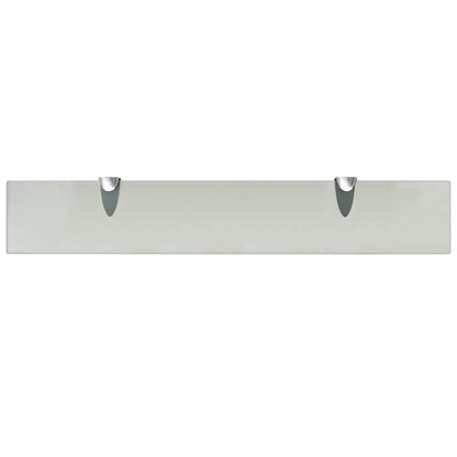 243773 vidaXL Floating Shelf Glass 60x10 cm 8 mm - Transpart - 60 x 10 x 0.8 cm