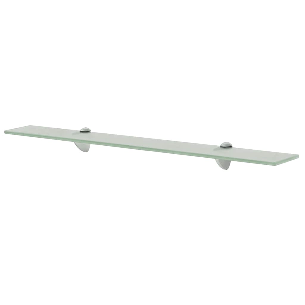 243774 vidaXL Floating Shelf Glass 70x10 cm 8 mm - Transpart - 70 x 10 x 0.8 cm