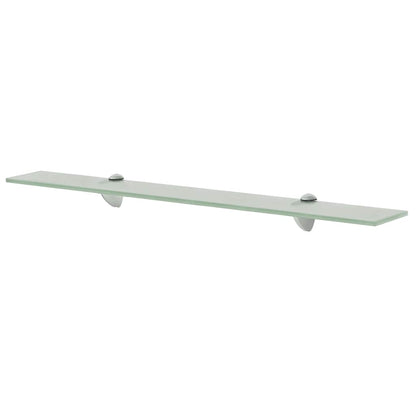 243774 vidaXL Floating Shelf Glass 70x10 cm 8 mm - Transpart - 70 x 10 x 0.8 cm