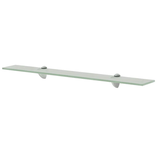 243774 vidaXL Floating Shelf Glass 70x10 cm 8 mm - Transpart - 70 x 10 x 0.8 cm