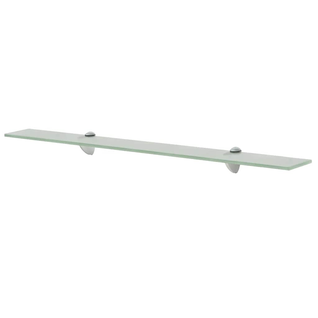 vidaXL Floating Shelf Glass 80x10 cm 8 mm - Transpart - 80 x 10 x 0.8 cm