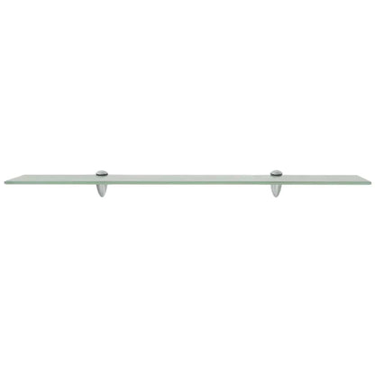 vidaXL Floating Shelf Glass 80x10 cm 8 mm - Transpart - 80 x 10 x 0.8 cm