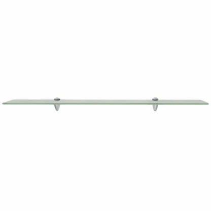 243776 vidaXL Floating Shelf Glass 90x10 cm 8 mm - Transpart - 90 x 10 x 0.8 cm