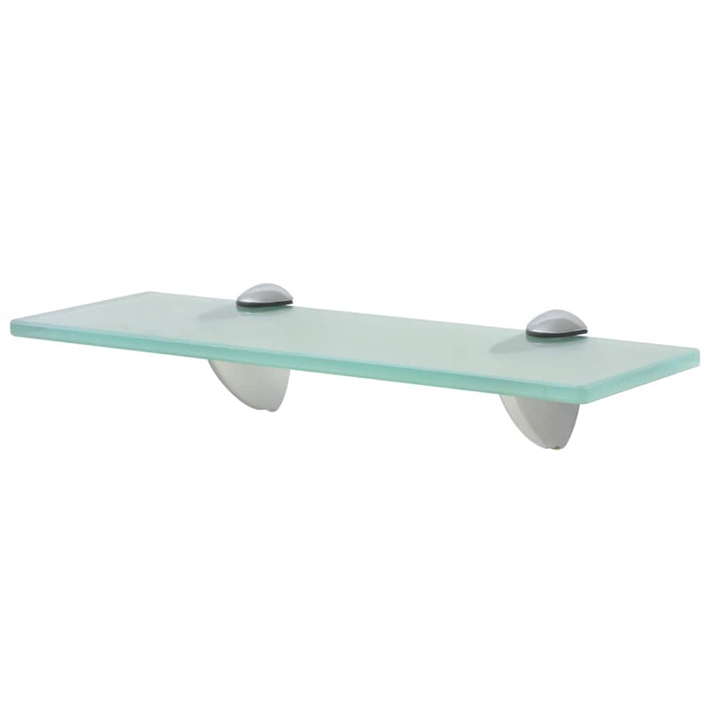 243778 vidaXL Floating Shelf Glass 30x20 cm 8 mm - Transpart - 30 x 20 x 0.8 cm