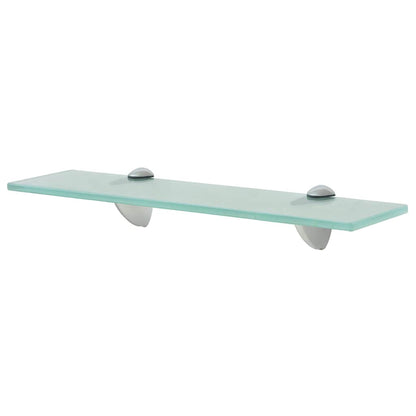 243779 vidaXL Floating Shelf Glass 40x20 cm 8 mm - Transpart - 40 x 20 x 0.8 cm