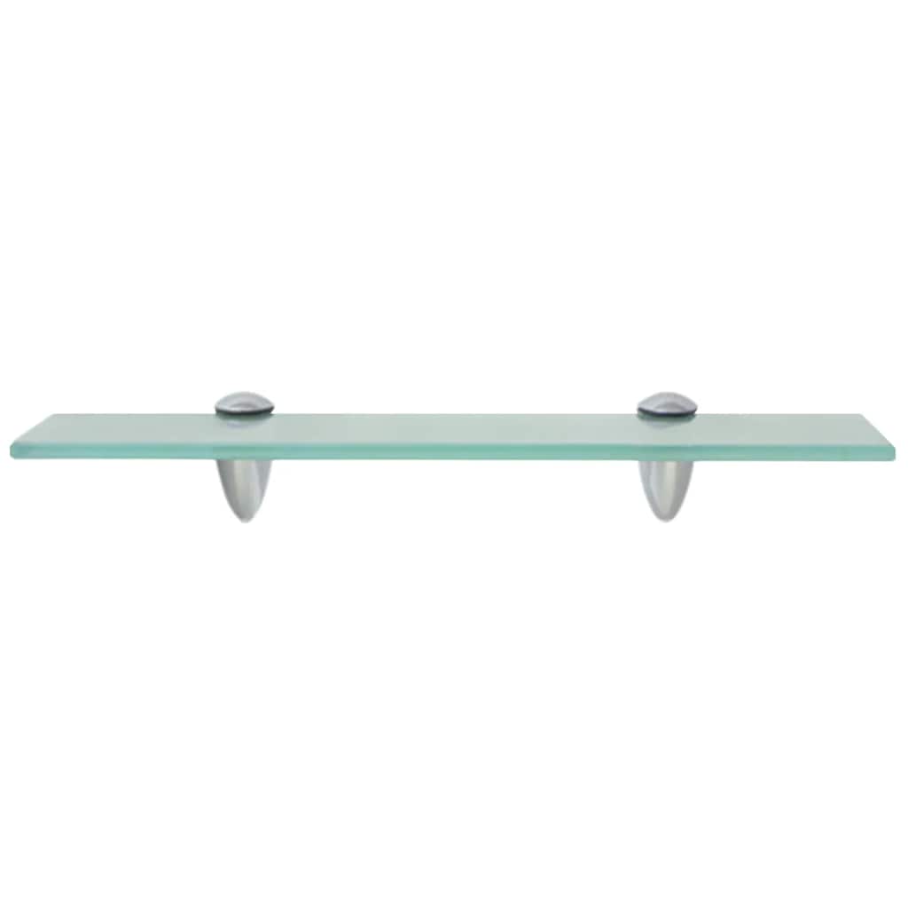 243779 vidaXL Floating Shelf Glass 40x20 cm 8 mm - Transpart - 40 x 20 x 0.8 cm