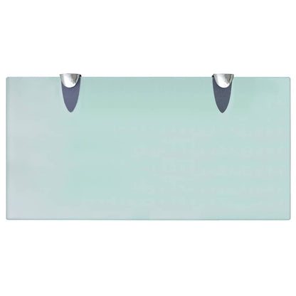 243779 vidaXL Floating Shelf Glass 40x20 cm 8 mm - Transpart - 40 x 20 x 0.8 cm