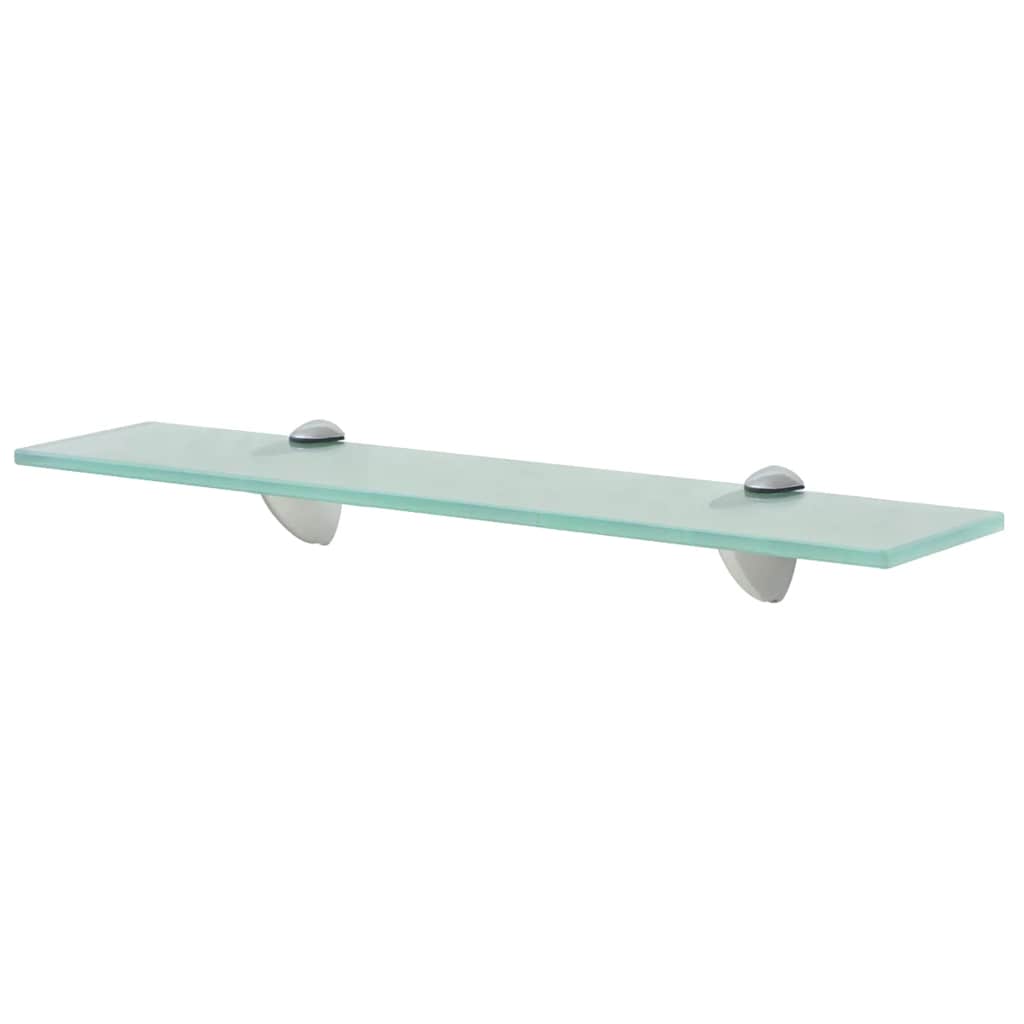 243780 vidaXL Floating Shelf Glass 50x20 cm 8 mm - Transpart - 50 x 20 x 0.8 cm