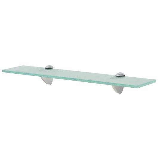 243780 vidaXL Floating Shelf Glass 50x20 cm 8 mm - Transpart - 50 x 20 x 0.8 cm