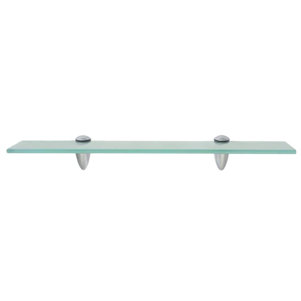 243780 vidaXL Floating Shelf Glass 50x20 cm 8 mm - Transpart - 50 x 20 x 0.8 cm