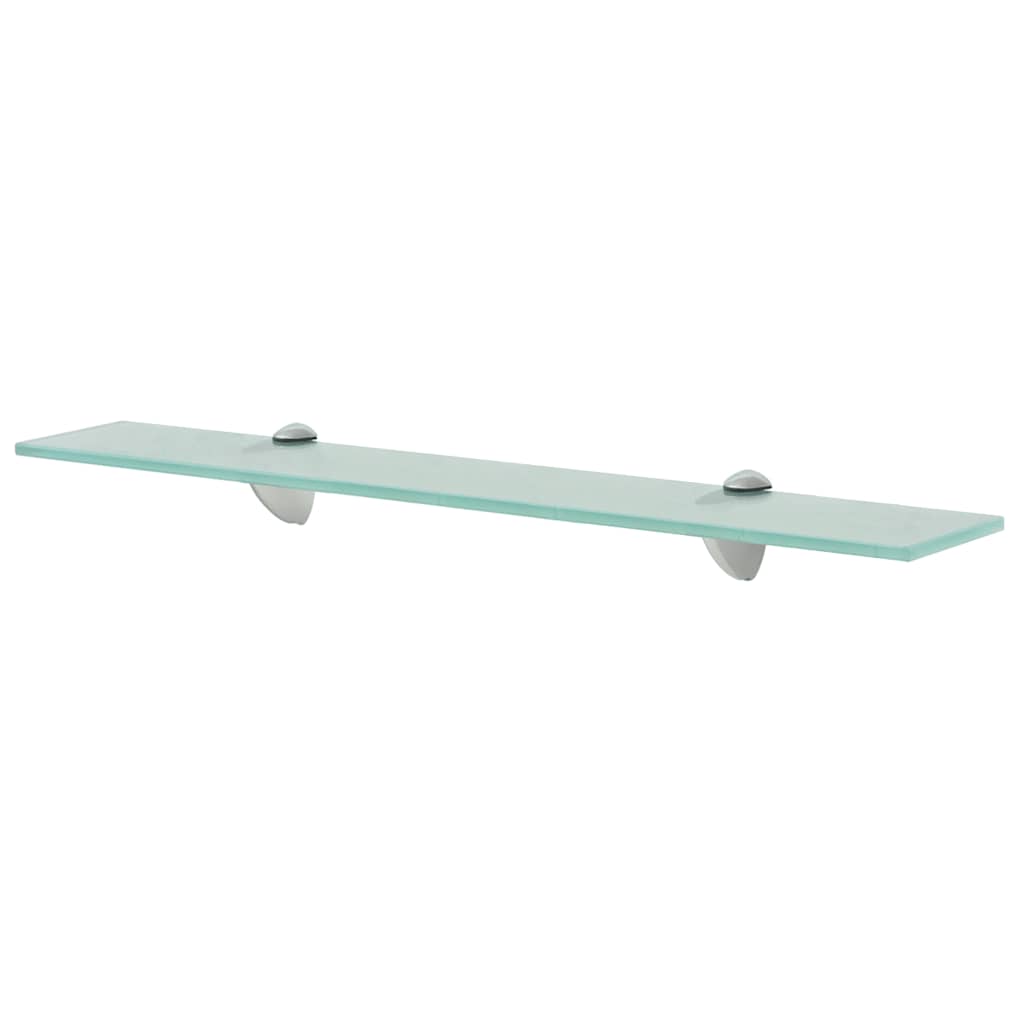 243781 vidaXL Floating Shelf Glass 60x20 cm 8 mm - Transpart - 60 x 20 x 0.8 cm