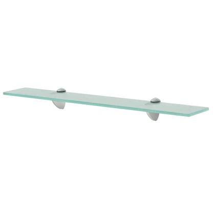 243781 vidaXL Floating Shelf Glass 60x20 cm 8 mm - Transpart - 60 x 20 x 0.8 cm