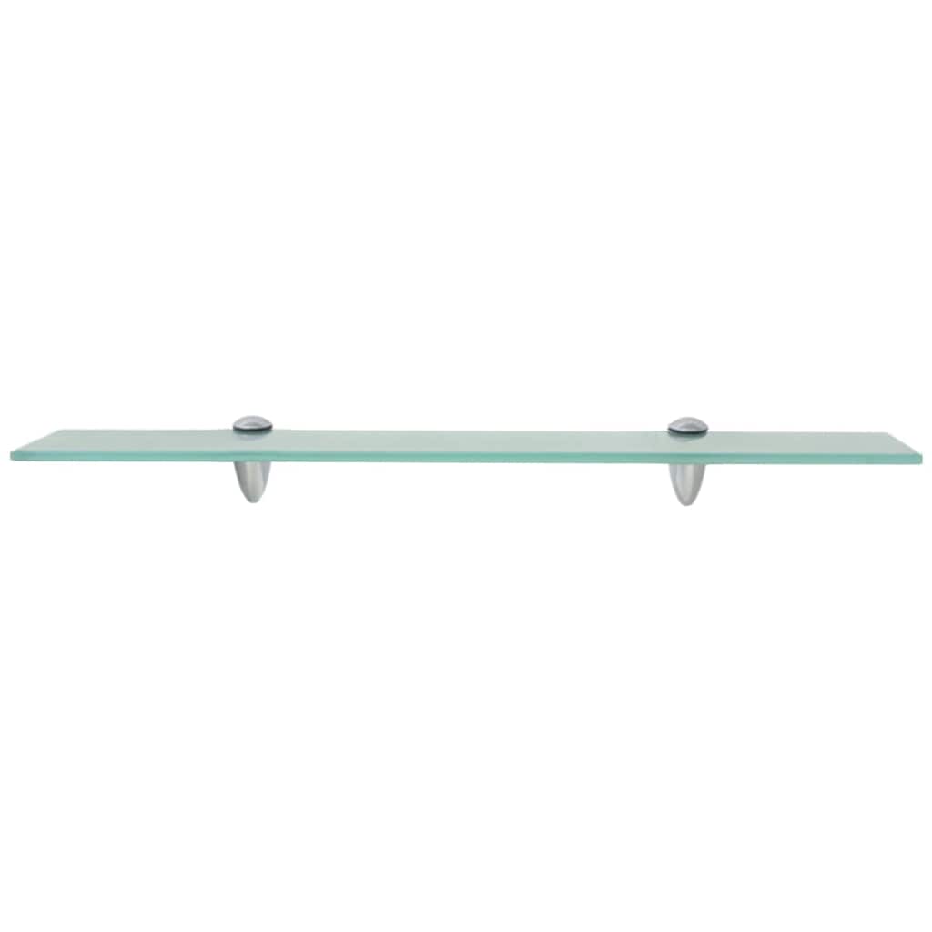 243781 vidaXL Floating Shelf Glass 60x20 cm 8 mm - Transpart - 60 x 20 x 0.8 cm