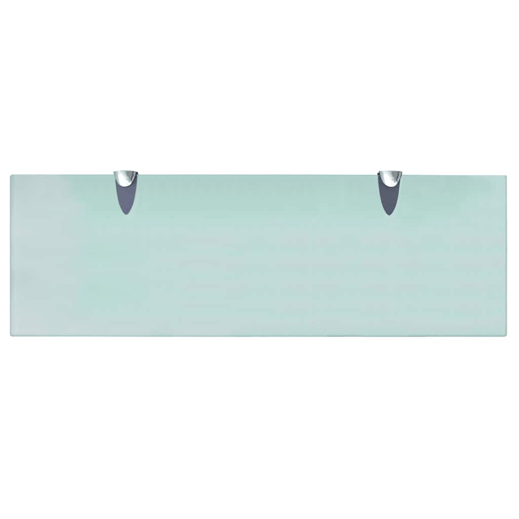 243781 vidaXL Floating Shelf Glass 60x20 cm 8 mm - Transpart - 60 x 20 x 0.8 cm