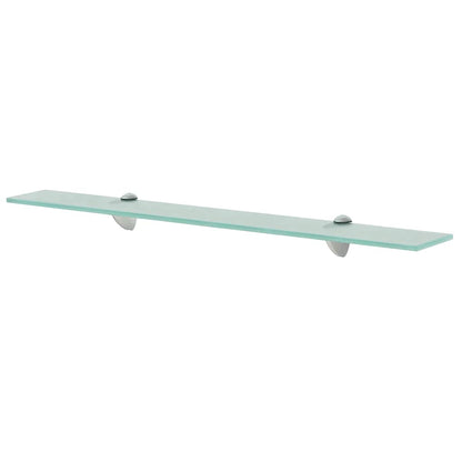 243782 vidaXL Floating Shelf Glass 70x20 cm 8 mm - Transpart - 70 x 20 x 0.8 cm