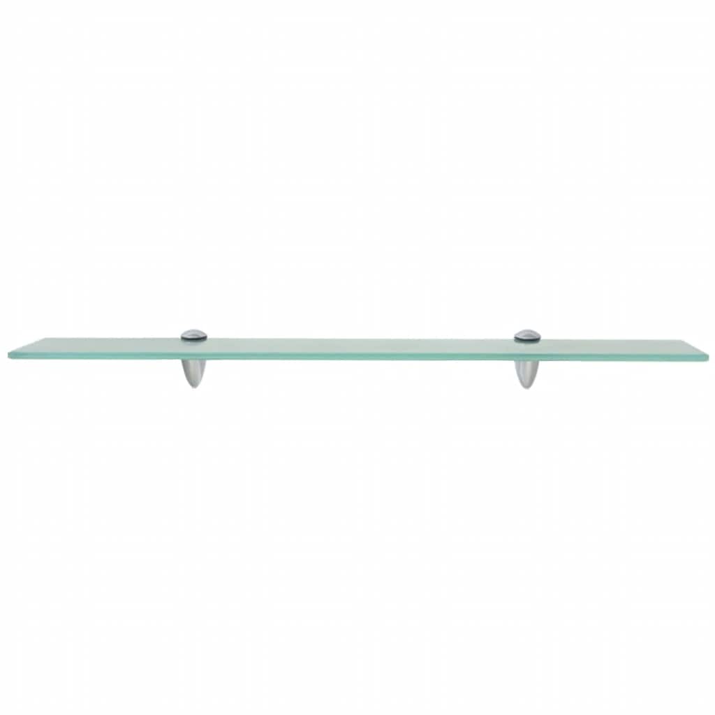 243782 vidaXL Floating Shelf Glass 70x20 cm 8 mm - Transpart - 70 x 20 x 0.8 cm