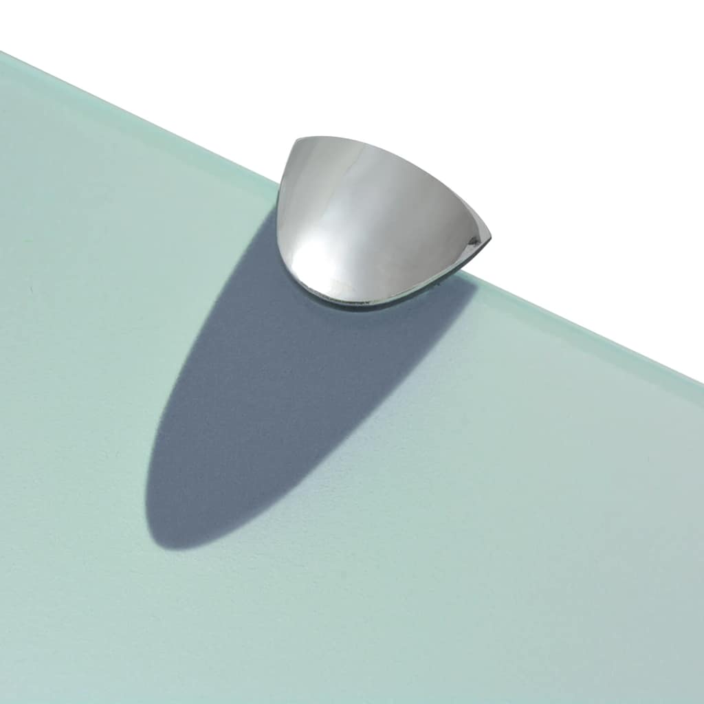 243782 vidaXL Floating Shelf Glass 70x20 cm 8 mm - Transpart - 70 x 20 x 0.8 cm
