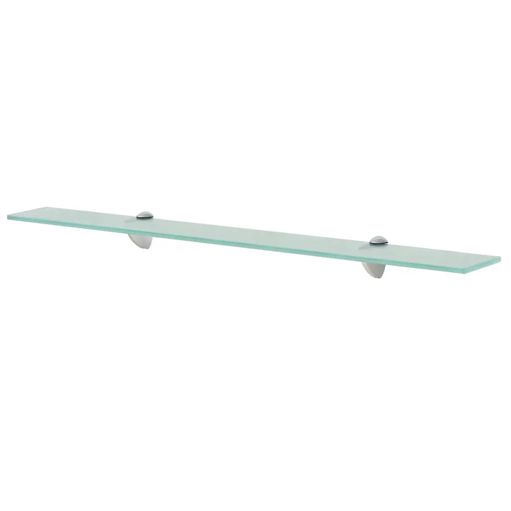 243783 vidaXL Floating Shelf Glass 80x20 cm 8 mm - Transpart - 80 x 20 x 0.8 cm