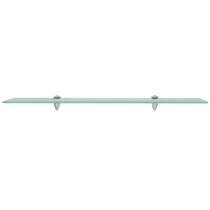 243783 vidaXL Floating Shelf Glass 80x20 cm 8 mm - Transpart - 80 x 20 x 0.8 cm