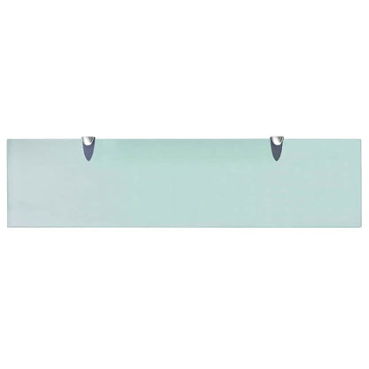 243783 vidaXL Floating Shelf Glass 80x20 cm 8 mm - Transpart - 80 x 20 x 0.8 cm