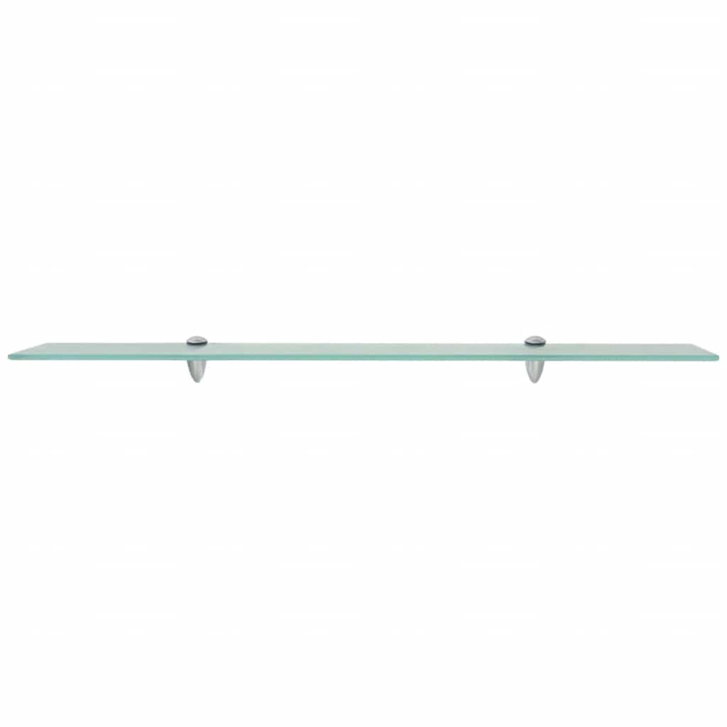 243784 vidaXL Floating Shelf Glass 90x20 cm 8 mm - Transpart - 90 x 20 x 0.8 cm