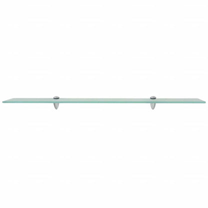 243784 vidaXL Floating Shelf Glass 90x20 cm 8 mm - Transpart - 90 x 20 x 0.8 cm