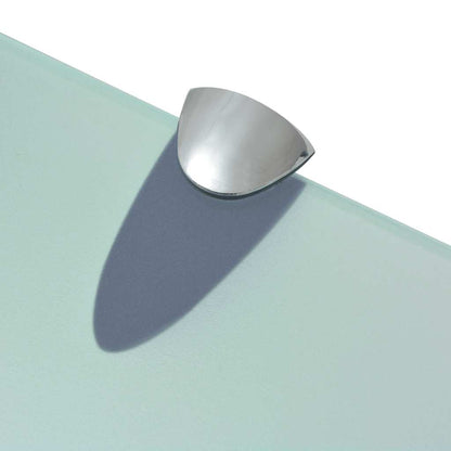243784 vidaXL Floating Shelf Glass 90x20 cm 8 mm - Transpart - 90 x 20 x 0.8 cm
