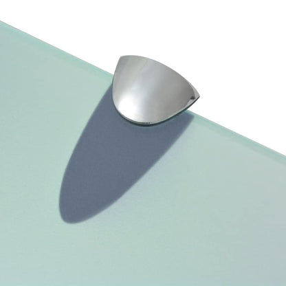 243785 vidaXL Floating Shelf Glass 100x20 cm 8 mm - Transpart - 100 x 20 x 0.8 cm