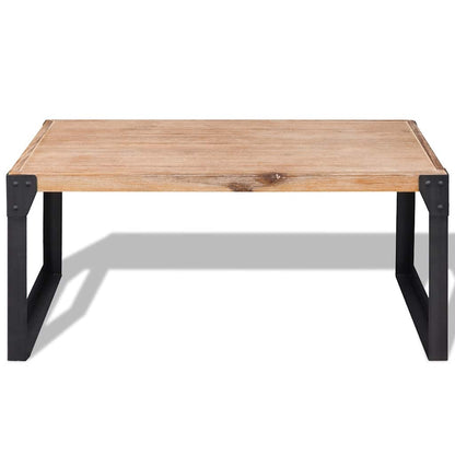 243914 vidaXL Coffee Table Solid Acacia Wood 100x60x45 cm - Brown