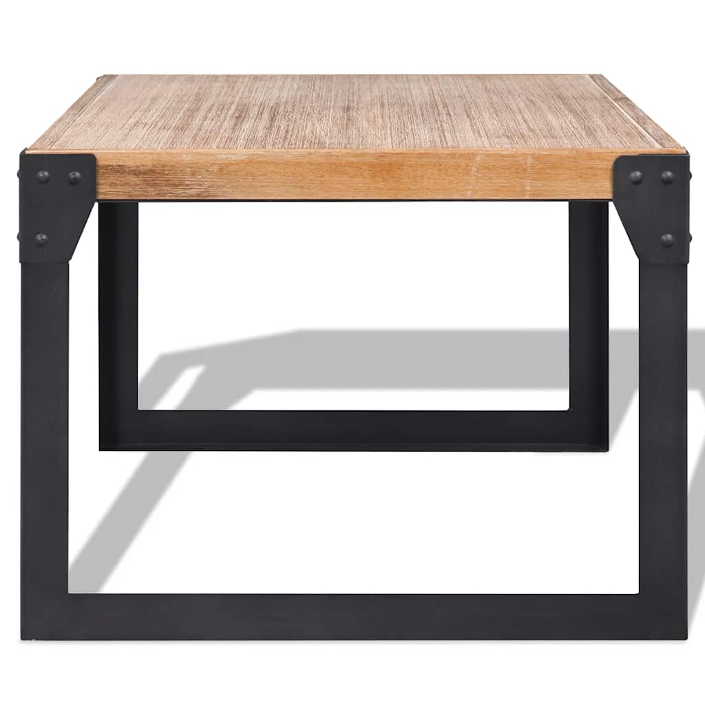 243914 vidaXL Coffee Table Solid Acacia Wood 100x60x45 cm - Brown